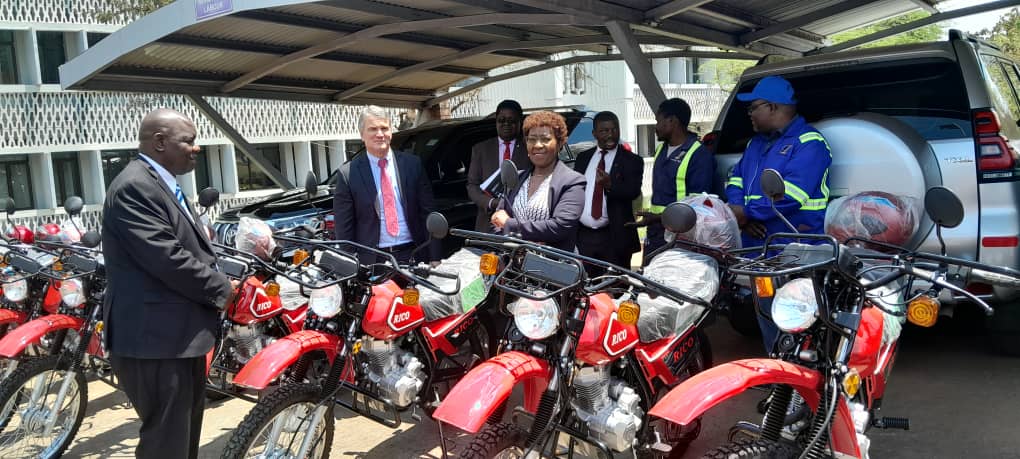 Minister hails Limbe Leaf Tobacco Company for 20 motorcycles donation