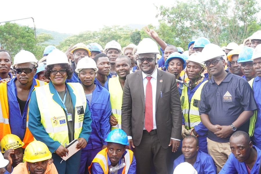 MINISTER MUMBA COMMENDS LOTUS AFRICA LIMITED’S LABOUR PRACTICES