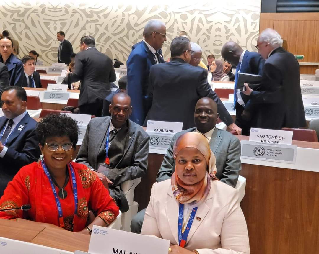 MALAWI ATTENDS THE 112TH SESSION OF THE INTERNATIONAL LABOUR CONFERENCE